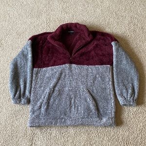 Fuzzy pullover